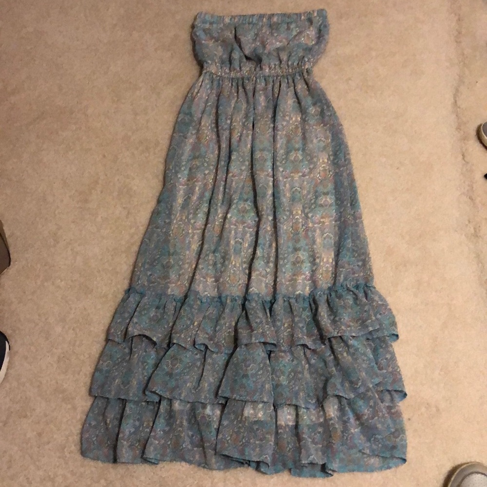 Off shoulder max dress